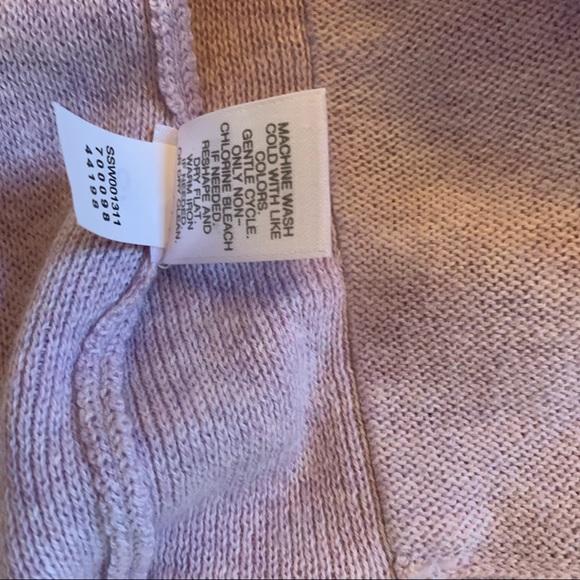 Pure Jill Lilac Kimono Cotton Cashmere top - Picture 8 of 10